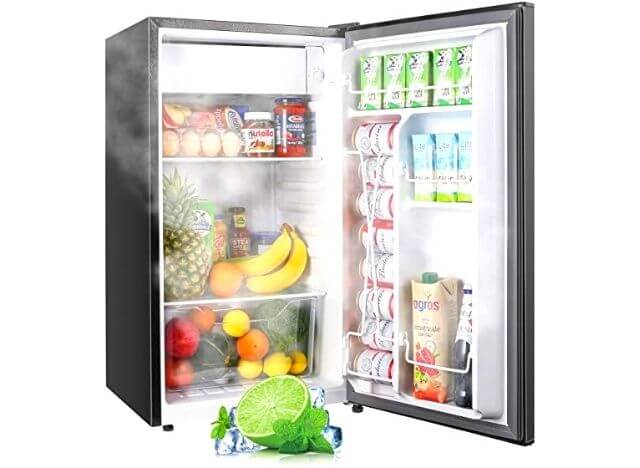 Keep fruits fresh in the mini fridge