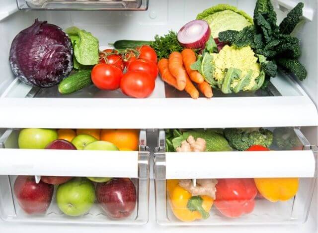 Store veggies in the fridge 