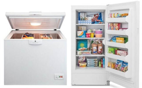 Chest freezer or Upright freezer
