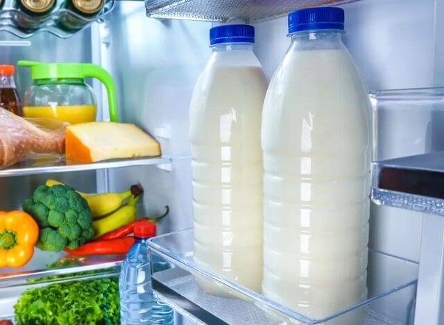 Keeping soy milk fresh in the fridge