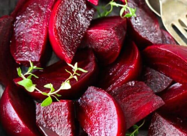 Cooked beets are good for health