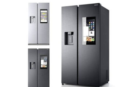 How to add pictures to samsung refrigerator from iphone