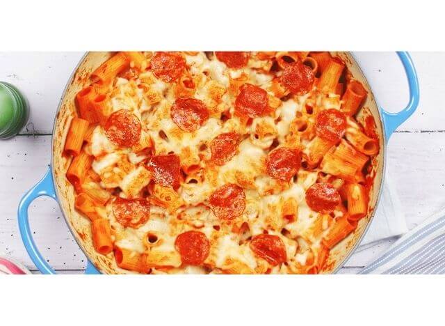 Pepperoni Pasta Bake