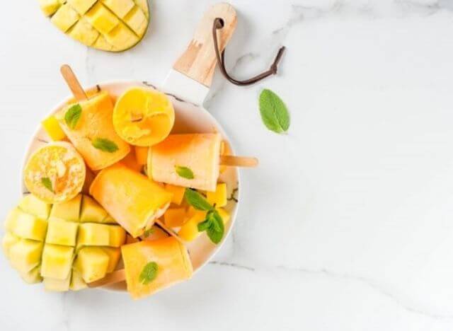 Frozen mango can make many different foods