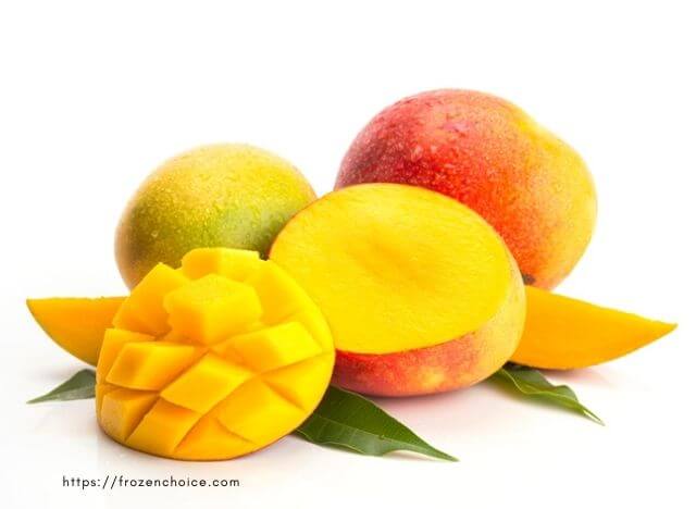 How to freeze mango