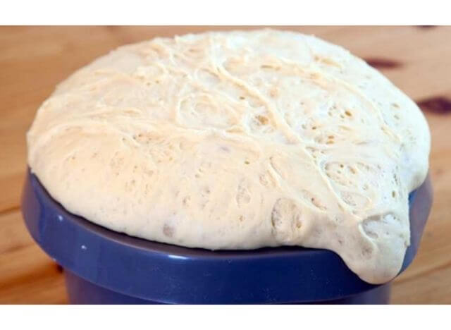 Risen dough can be refrigerated 