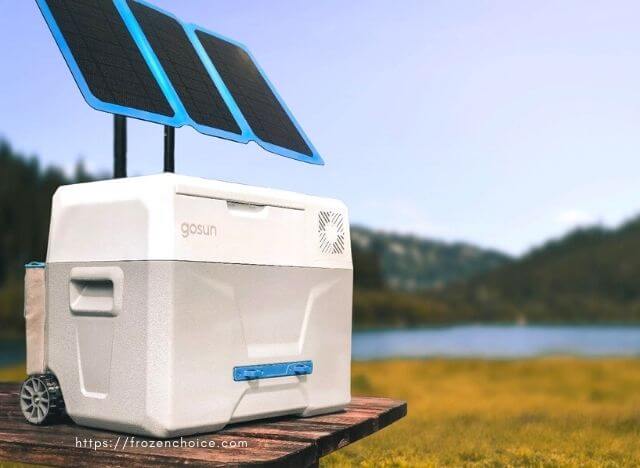 Solar Powered Camping Fridge