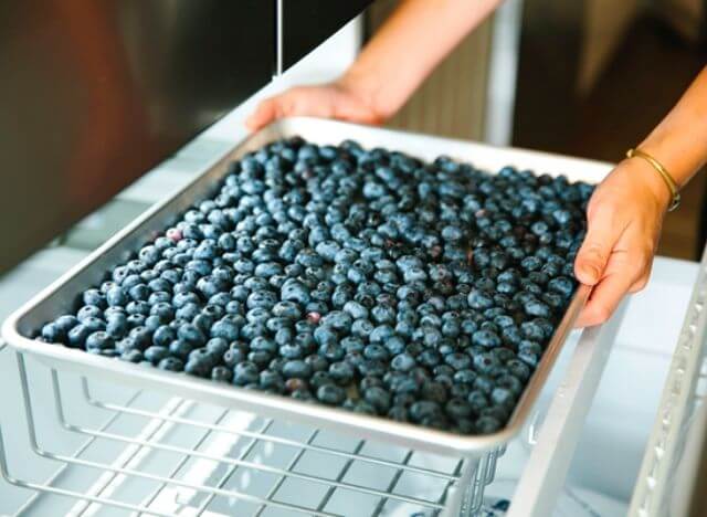 Blueberries are healthy food