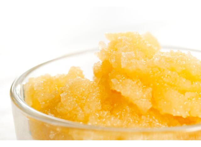 Honey does not entirely freeze when frozen