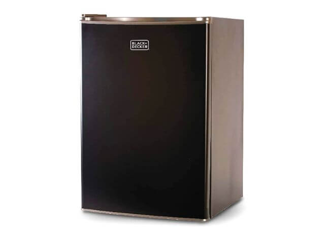 BLACK+DECKER Compact Refrigerator (Energy Star Single Door, with Freezer, 2.5 Cubic Feet)