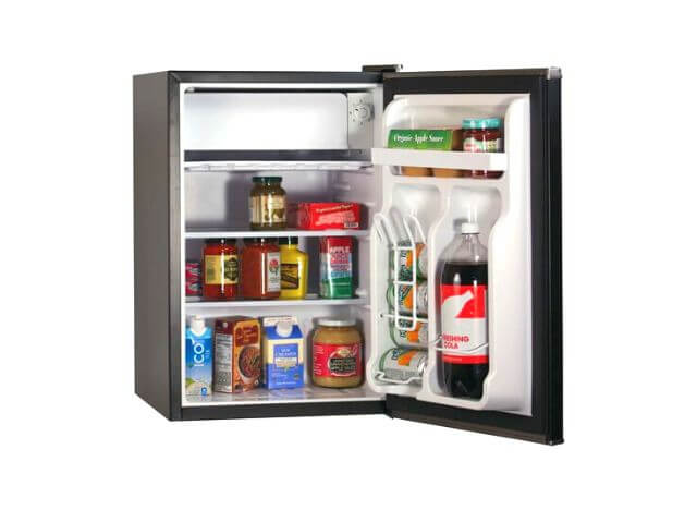 Black and Decker mini fridge coldest setting