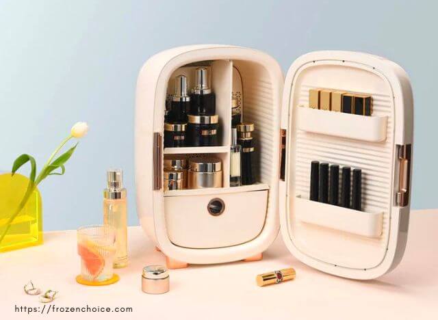 A mini fridge can preserve your beauty products in good condition
