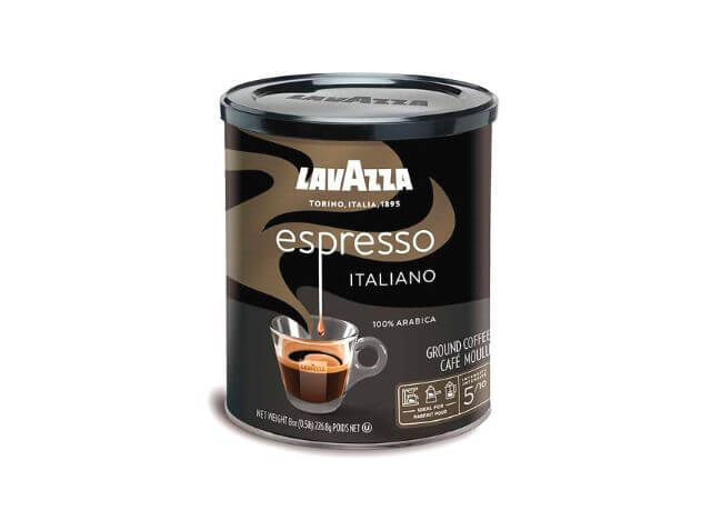 Lavazza Espresso Italiano Ground Coffee Blend, Medium Roast