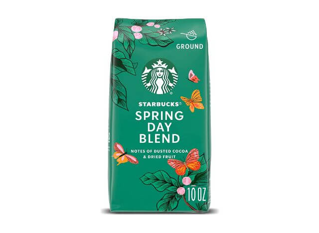 Starbucks Ground Coffee, Medium Roast, Spring Day Blend, 100% Arabica, Limited Edition