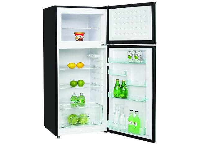 You can operate a refrigerator when it's empty, but it's preferable to turn it off